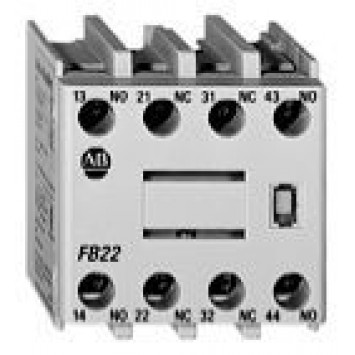 100-FA22 Auxiliary Contact Block, with 2 NO/2 NC Contact